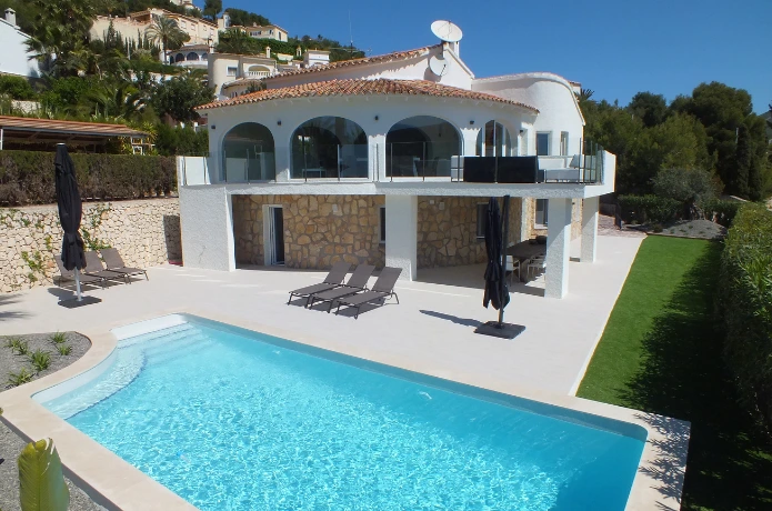 Vakantie villa in Moraira, Costa Blanca